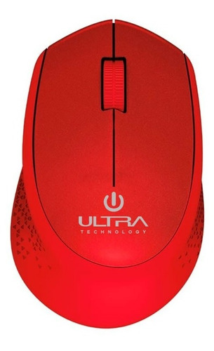 Mouse Optico Inalambrico Ultra 250wr Rojo - Revogames