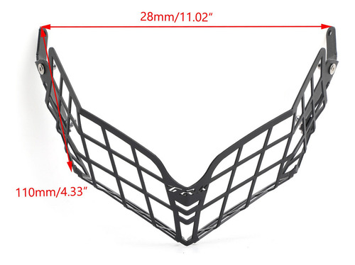 Cubierta De Rejilla Protectora De Faro For Benelli Trk502