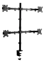 Comprar Soporte P\u002F 4 Monitores Escritorio Mesa Tv Led De 13 A 27