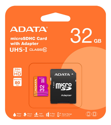 Kit Global Pc 10 Tarjeta Memoria Micro Sd Adata 32gb A1 V10