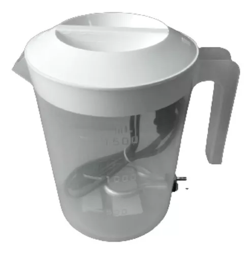 Jarra 1.5 Litros Cafetera Con Resistencia Hervir Agua