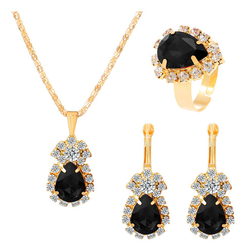 Set De Joyas Para Mujer Y Niña, Pulsera, Collar Y Pendientes