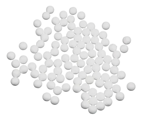 Esfera De Plumavit 2 Cm. / Pack 100 Un.