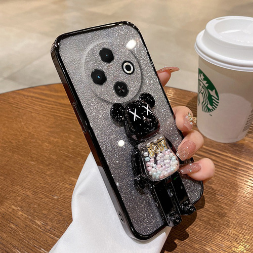 Funda Para Tecno Spark 30c Oso Violento Polvo Flash