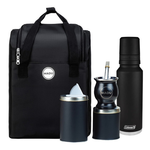 Equipo De Mate Completo Termo Coleman Mochila Kit Mate Madu