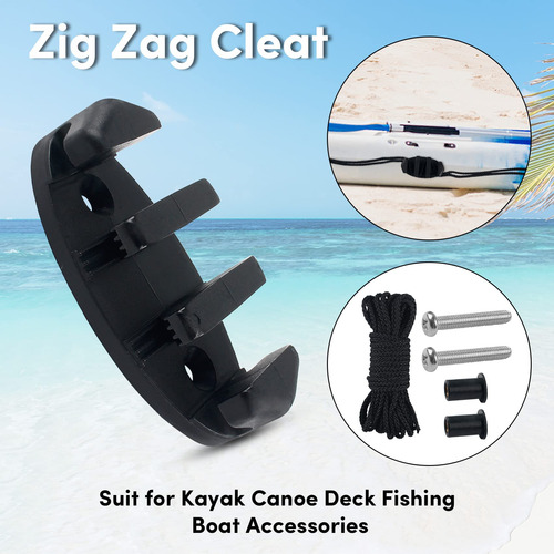 Anchor Trolley Kit For Kayak Canoe, With Zig Zag Cleat/30ft