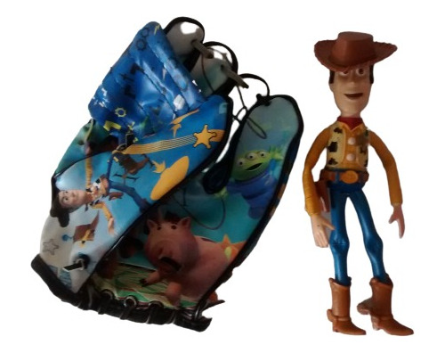 Muñeco Toy Story Woody Y Guante Toy Story Oferta