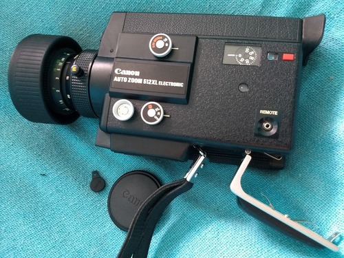 Câmera Filmadora Canon Auto Zoom 512xl Japão Manual Raridade