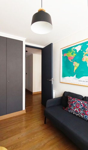 Depto 3 Dorm, 3 Baños, Vista Despejada, Amplio Balcón, Ñuñoa