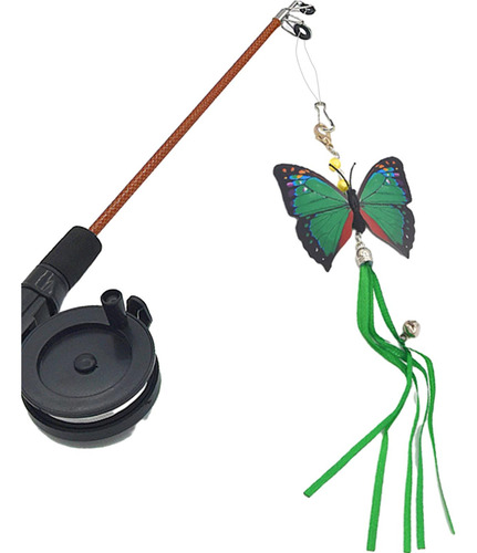 Juguetes Para Varita Para Gatos, Juguete Interactivo Verde
