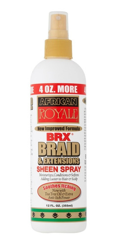 África Royale Brx Trenza Y Extensiones De Brillo En