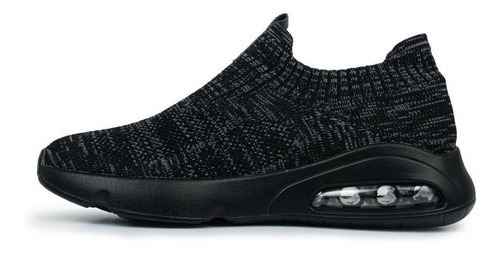 Imagen 4 de 8 de Tenis Pacifis Negro Para Hombre Croydon
