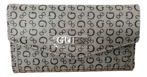 Billetera Gris Importada Guess Estados Unidos Original