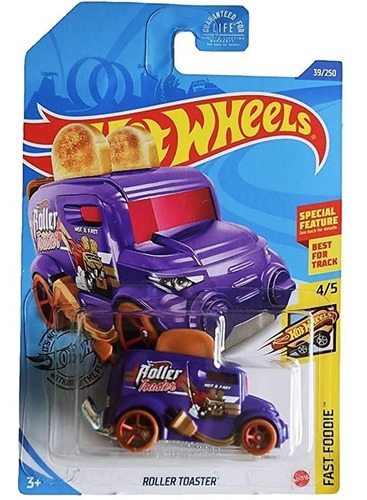 Auto Hot Wheels Edicion Especial Fast Foddie Original Mattel