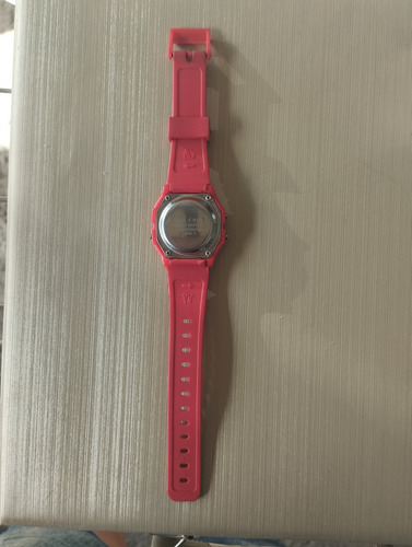 Relógio Casio F-91 W ( Não Funciona) Vermelho Vermelho Vermelho (Usado)