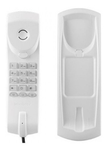 Interfone Telefone Intelbas Tc20 Cinza - Kit C/2 110v/220v