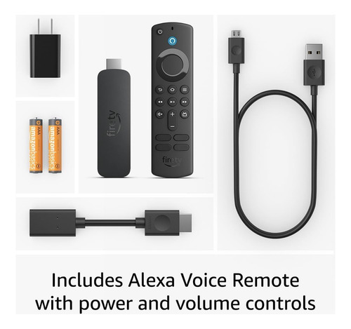 Amazon Fire Tv Stick 4k Negro Control Voz Alexa Wifi 6 Negro De Voz