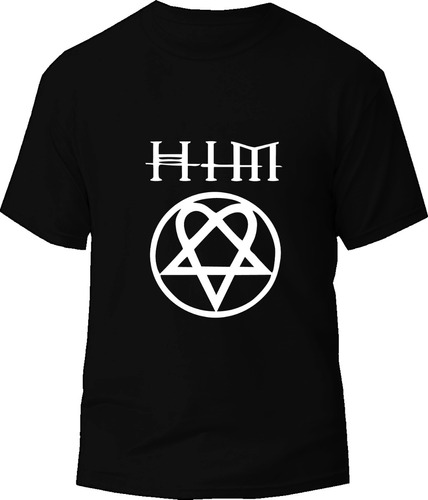 Camiseta Him Rock Metal Tv Tienda Urbanoz