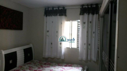 Imagem 4 de 5 de Casa Com 3 Dormitórios À Venda, 123 M² Por R$ 420.000,00 - Vila Linda - Santo André/sp - Ca0206