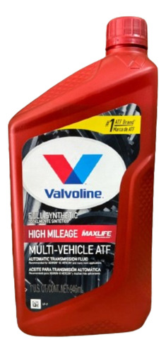 Aceite Valvoline Maxlife Dex/merc Atf Caja Automatica- Parat