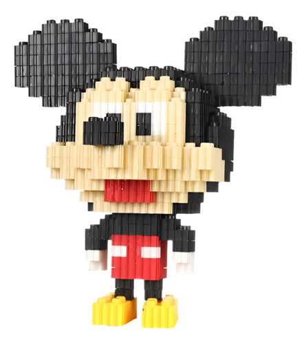 Mini Bloques Armables Figura 3d 624 Piezas Mickey Mouse