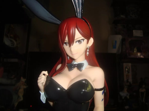 Figura Erza Scarlet De Fairy Tail Conejita Bunny 1/4