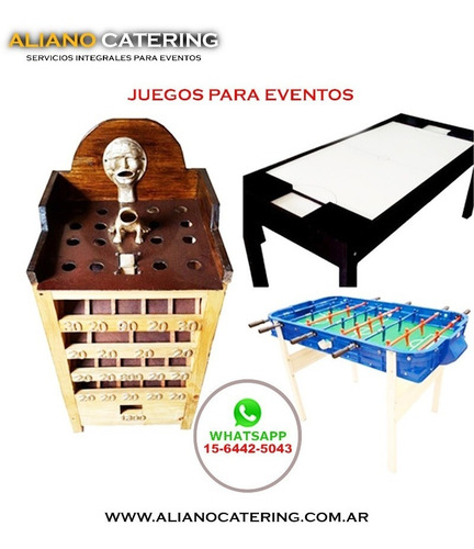 Alquiler Plaza Blanda Metegol Tejo Alquiler Livings Vajilla