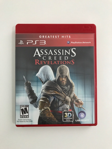 Assassins Creed Revelations Mídia Física Original Ps3