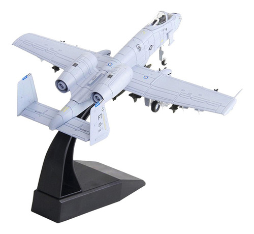 Modelo De Avión De En Miniatura Escala 1:100 Con Soporte