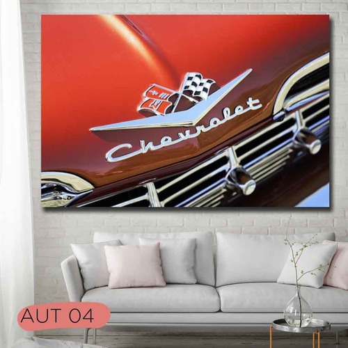 Imagen 5 de 10 de Cuadros Autos 120x70 Ford Chevrolet Y Otros