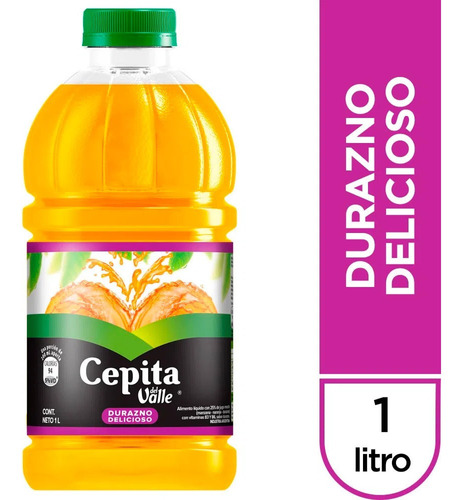 Jugo Cepita  Durazno Botella 1 Litro