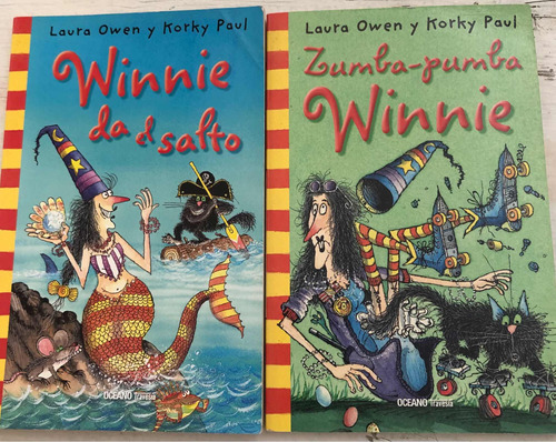 2 Libros Winnie Da El Salto Y Zumba-pumba