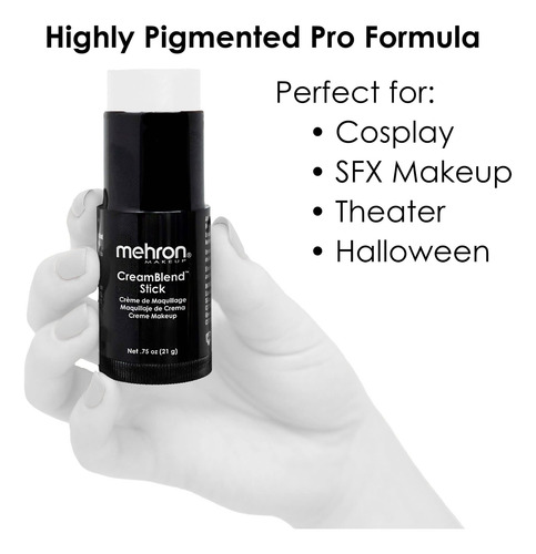 Crema De Maquillaje En Barra Mehron, Pintura Facial Y Corpor