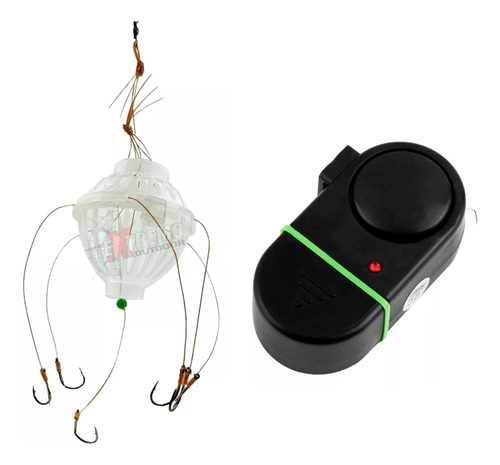 Alarma Sensor De Pique + Trampa Coreana Pesca Rio Mar Peces