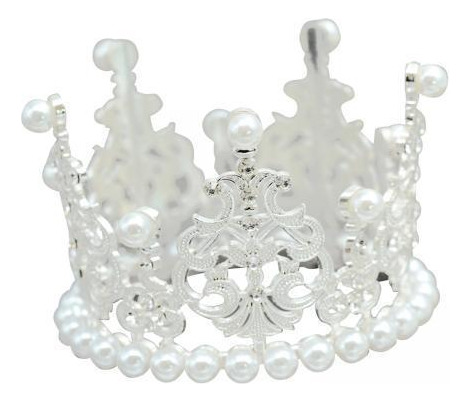 4 Paquete De 2-6 Diademas Con Corona De 6,5 Cm X 5,3 Cm