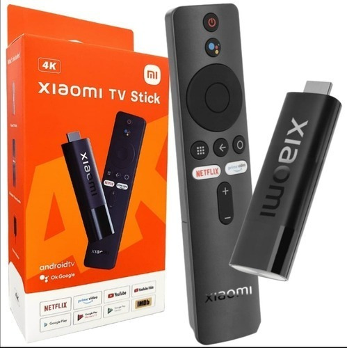 Imagen 2 de 8 de Tv Stick Xiaomi 4k Mdz-27-aa De Voz 4k 8gb 2g Chrome Netflix