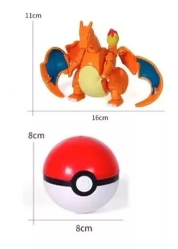 Boneco Charizard Pokemon Premium Brinquedo Criança Presente