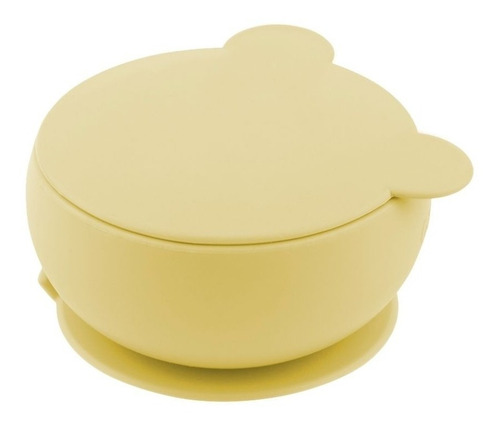 Imagen 2 de 7 de Bowl Silicona 450ml Antideslizante Con Tapa Minikoioi Bowly