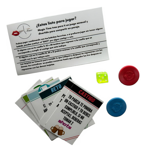 Juego De Mesa Sex And Drinks Magic Divertido