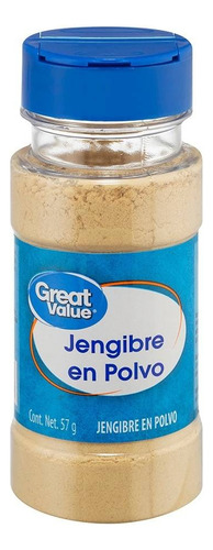 2 Pza Jengibre Great Value En Polvo 57 G