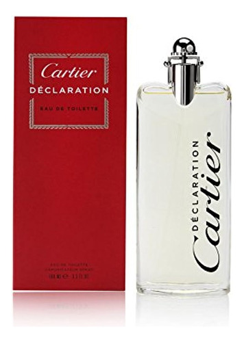 Declaración De Cartier Para Hombre. Eau De Toilette Spray 10