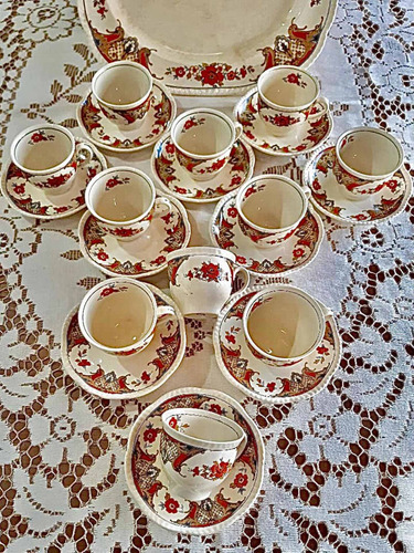 Imagen 7 de 11 de Vajilla De Loza Inglesa Woods Ivory Ware 80 Piezas