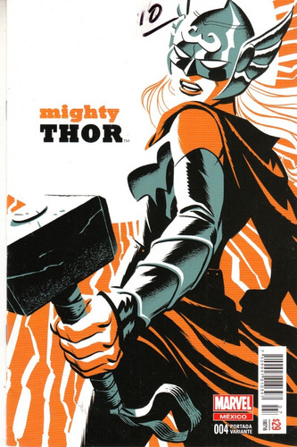 Comic Marvel Mighty Thor  # 4 Editorial Televisa