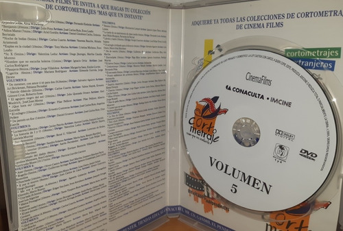Dvd Cita En El Paraíso Colección Cortometrajes Mexicanos 5 (Usado)