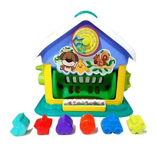 Imagen 6 de 8 de Casa De Actividades Didáctica Mini House Calesita - Color Multicolor