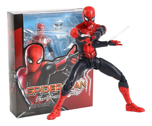 Figura De Acción Shf Spiderman Modelo Far From Home Doll Toy
