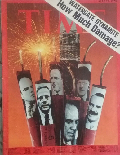 Time En Ingles Watergate Dynamite,how Much Damage? Año 1973