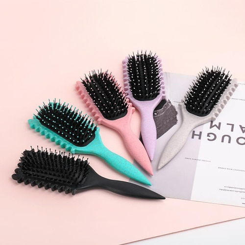 Cepillo Para Cabello Rizado Para Mujeres,bounce Curl Brush