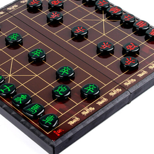 Fs Conjunto De Chinês Grande Portátil Xiangqi, Placa