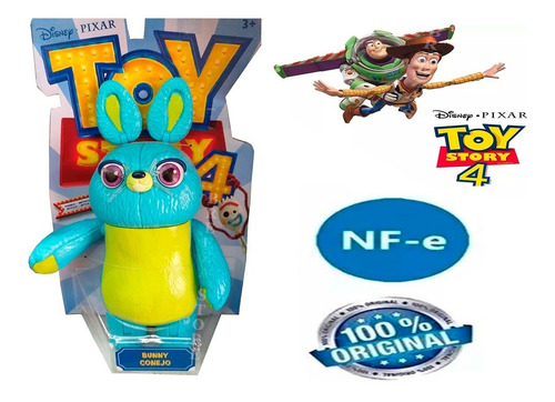 Imagem 1 de 5 de Boneco Bunny Conejo Toy Story 4 Matel Articulado Promoção